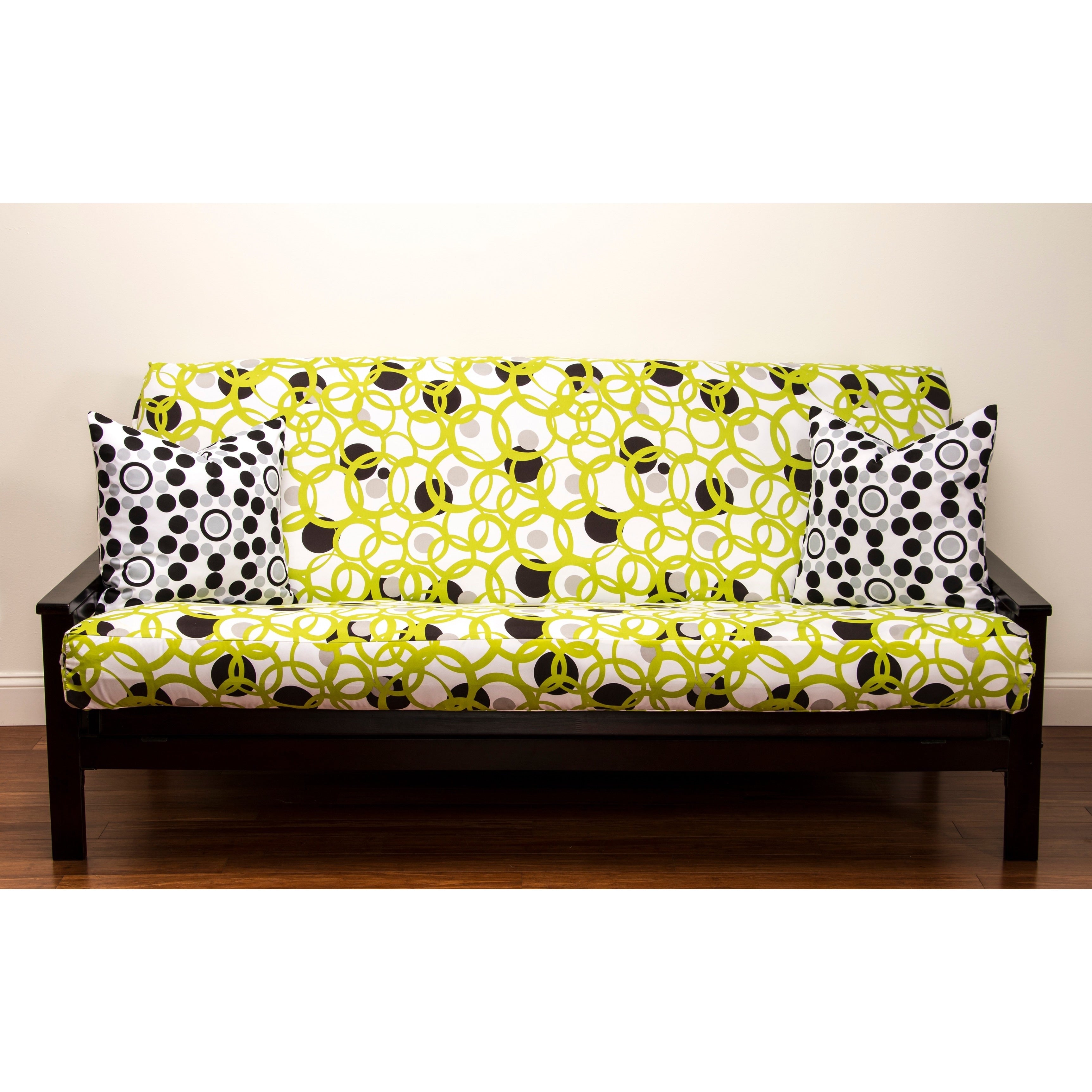 Siscovers Modern Circles Full Size Futon Cover