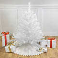 3 Icy White Spruce Artificial Christmas Tree Unlit 3 Foot