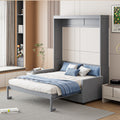 Full Size Murphy Wall Bed With Built In Sofa Cushion