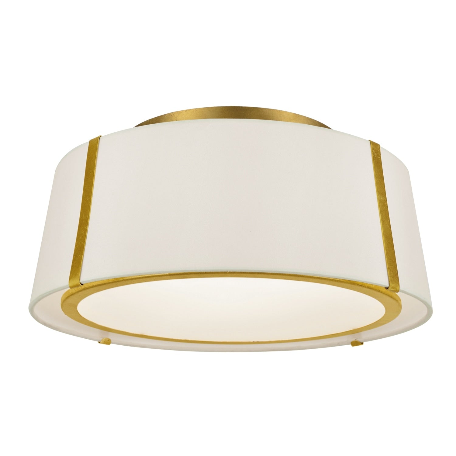 Fulton 3 Light Gold Ceiling Mount