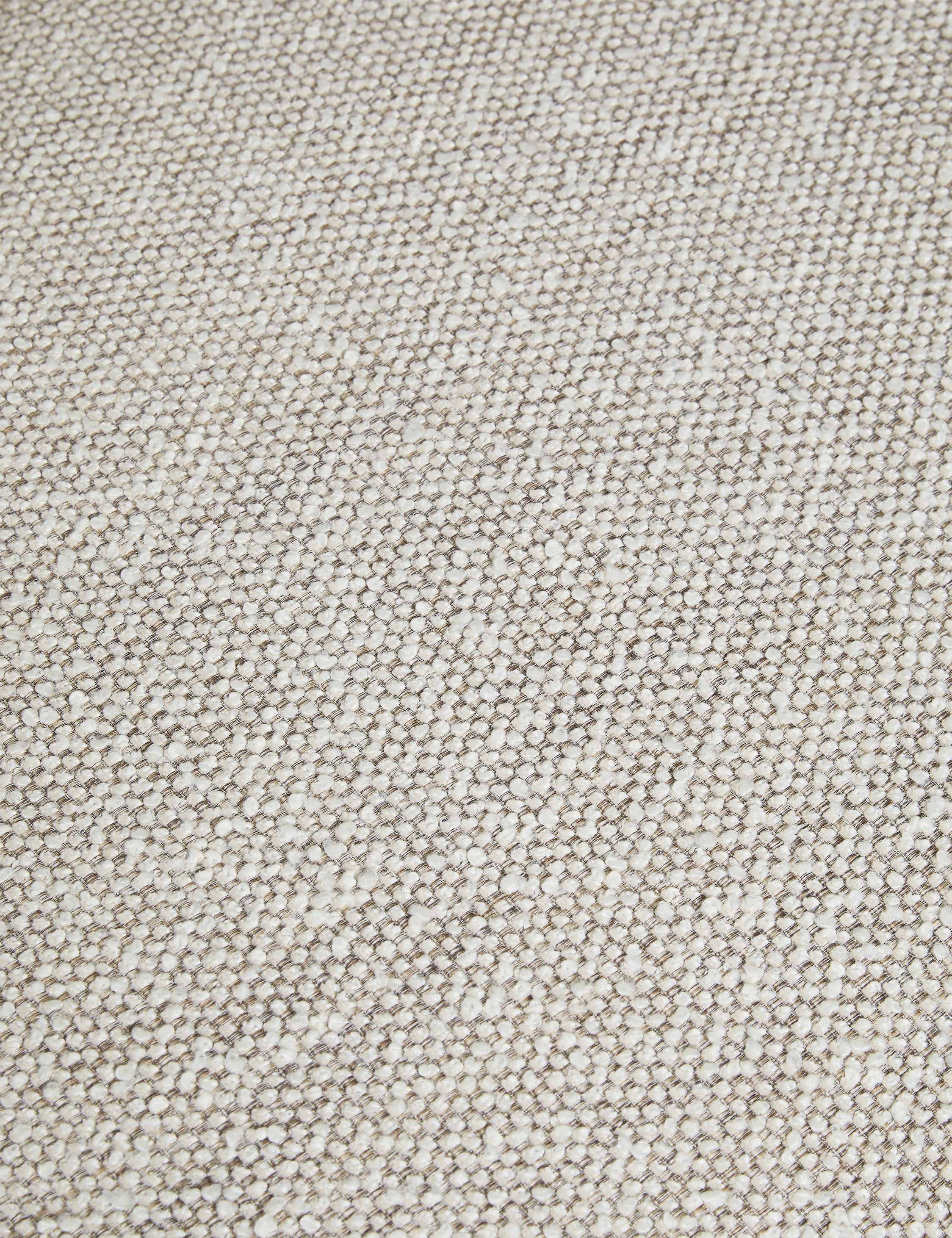 Natural Basket Boucle Fabric Swatch