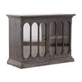 Furniture Classics Chet Reclaimed Pine Glass Storage Cabinet