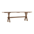 Furniture Classics Michelle Natural Wood Recycled Pine X Base Console Table
