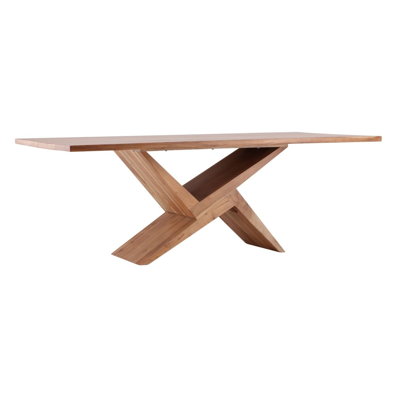 Furniture Classics Sherlock Natural Acacia Wood Modern Rustic Dining Table