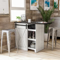 Furniture Of America Aimmy Contemporary White Oak Expandable Buffet