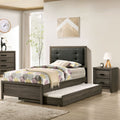 Furniture Of America Aury Transitional Grey 3 Piece Bedroom Set