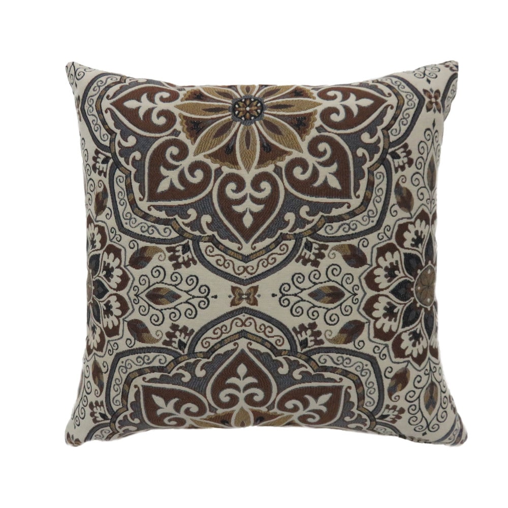 Furniture Of America Bela Floral Throw Pillows Set Of 2