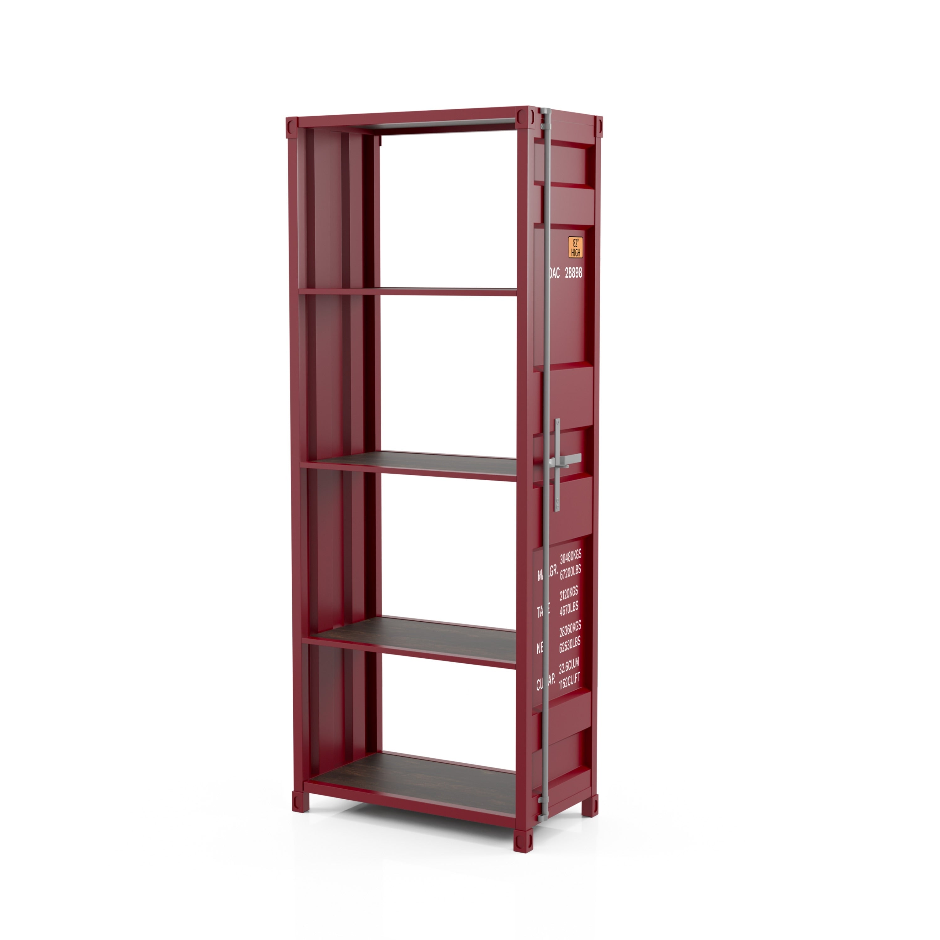 Furniture Of America Carnsile Contemporary 5 Layer Bookcase