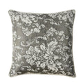 Furniture Of America Clifton 20 Inch Silver Floral Throw Pillows Set Of 2