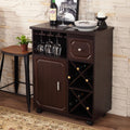 Copper Grove Carrick Mobile Wine Bar Storage Cabinet