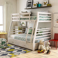 Junior Roomates Contemporary Twin Over Full Bunk Bed Set By Foa