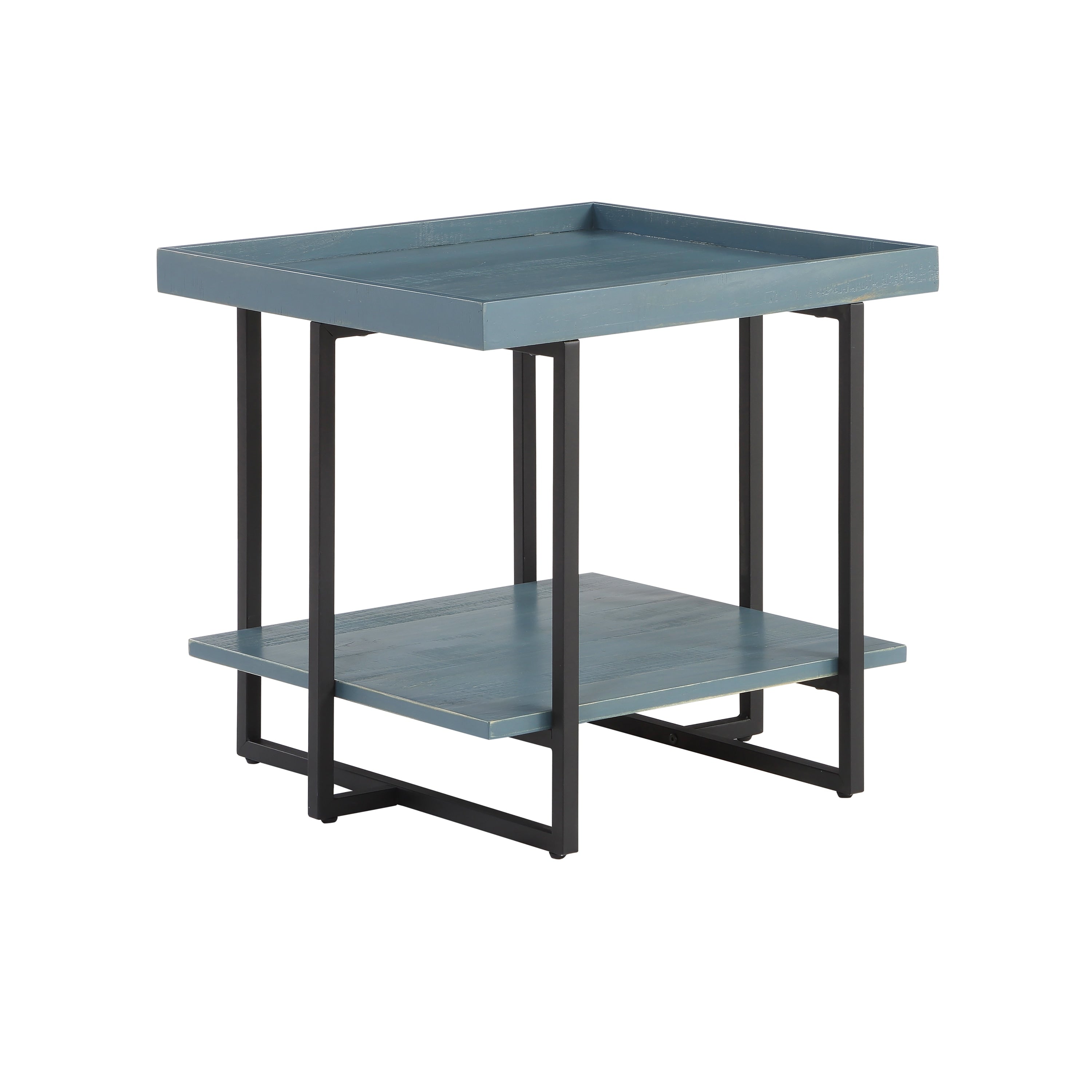 Furniture Of America Damara Transitional Antique Finish End Table