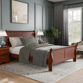 Furniture Of America Mayday Ii Paneled Cherry Sleigh Bed