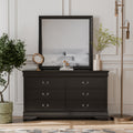 Mayday Ii Contemporary Grey 2 Piece Dresser And Mirror Set By Foa