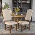 Cooper Rustic Light Oak Side Chairs Set Of 2 By Foa