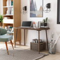 Furniture Of America Domina Contemporary Writing Desk With Usb Port