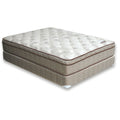 Dreamax Contemporary California King Grey Euro Top Mattress By Foa Brown White