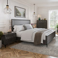 Furniture Of America Fable Modern 3 Piece Solid Wood Panel Bedroom Set