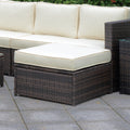 Furniture Of America Villa Modular Outdoor Weather Resistant Ottoman