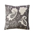 Furniture Of America Gael Paisley 20 Inch Grey Throw Pillows Set Of 2