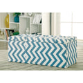 Furniture Of America Monterey Chevron Pattern Tufted Lift Top Storage Bench
