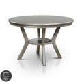 Mora Glam 48 Inch Champagne Round Dining Table By Foa