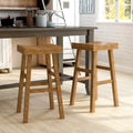 Furniture Of America Howler Transitional 29 Saddle Stool Set Of 2
