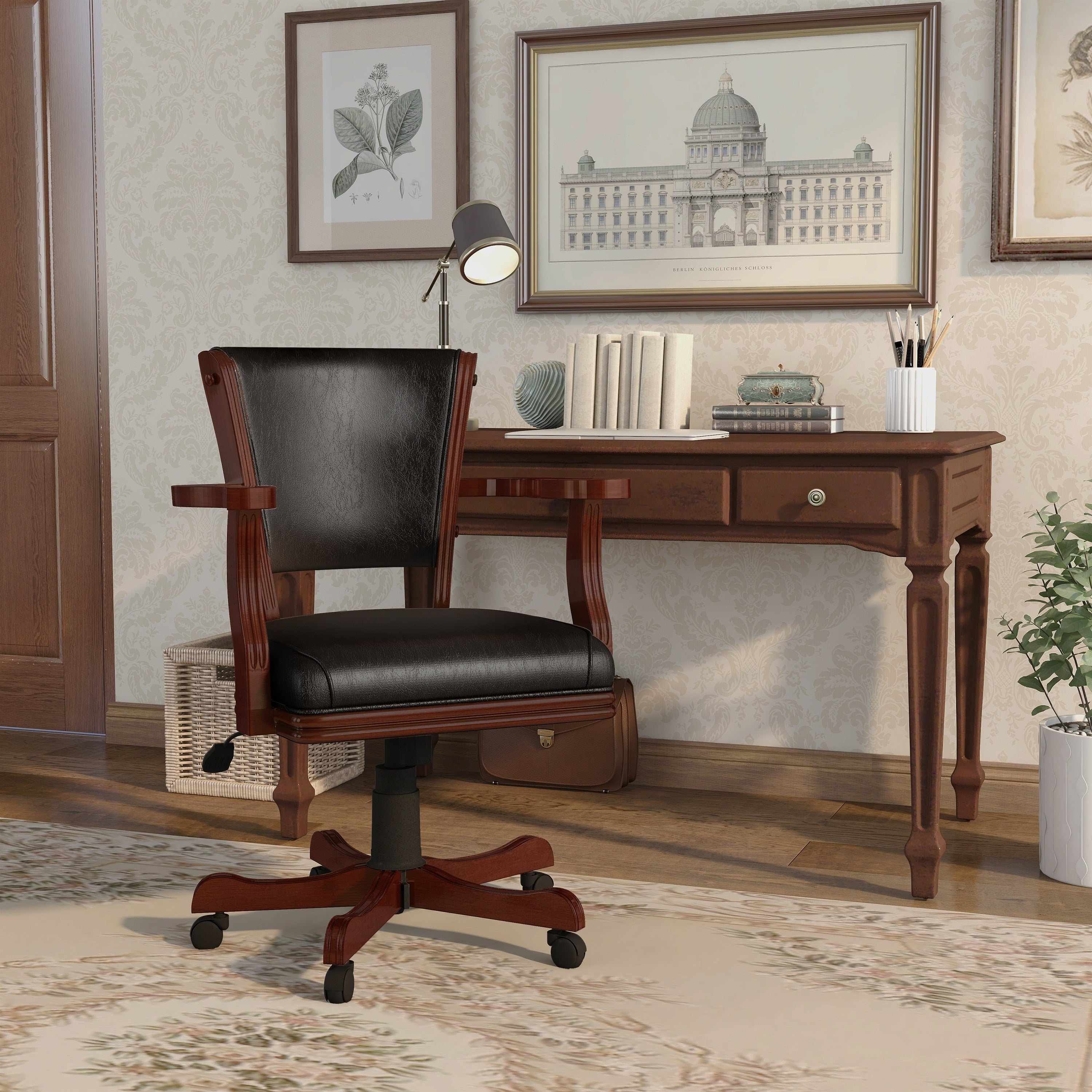 Furniture Of America Preston Upholstered Game Arm Chair