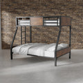 Furniture Of America Markain Industrial Metal Bunk Bed