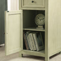 Furniture Of America Palto Vintage 1 Drawer Side Table With Cabinet