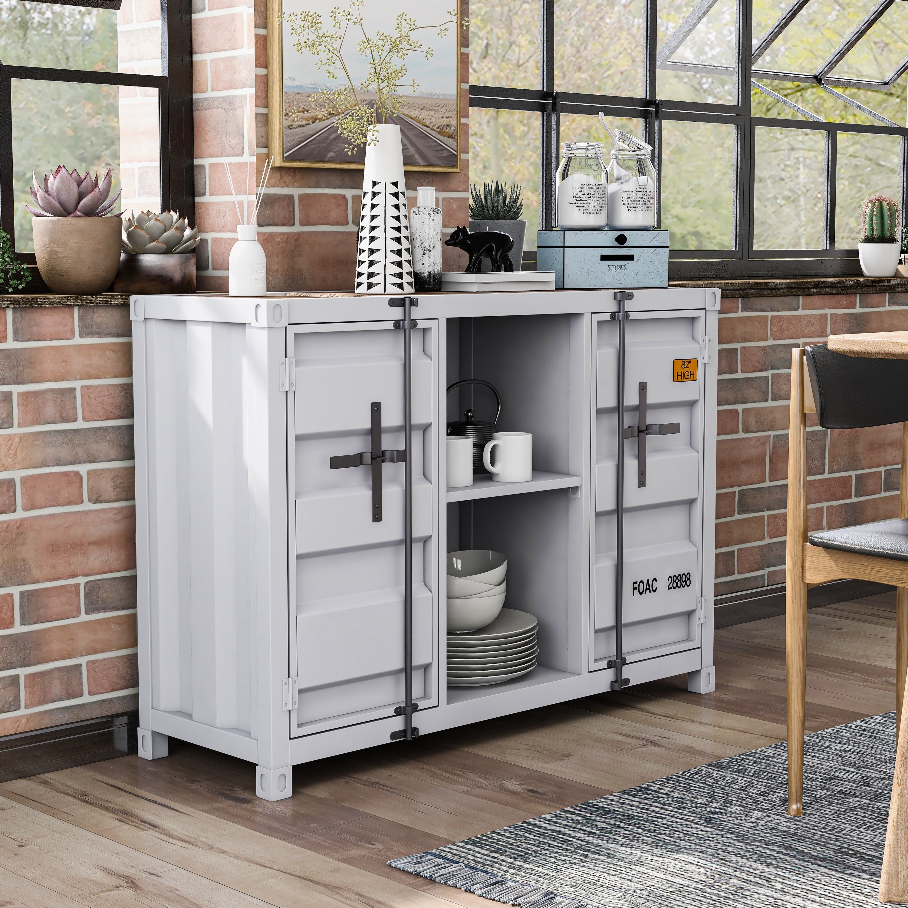 Furniture Of America Kilcurry Contemporary Console Table