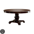 Furniture Of America Oskarre Brown Cherry Round Dining Table