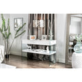 Strick Bolton Markus Contemporary Glass Sofa Table
