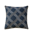 Furniture Of America Leigh 20 Inch Blue Waves Throw Pillows Set Of 2