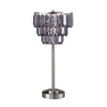 Furniture Of America Letty Contemporary Tiered Crystal Table Lamp