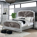 Furniture Of America Maza Silver 2 Piece Bed And Chest Set