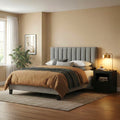 Furniture Of America Merro Modern 2 Piece Solid Wood Bedroom Set