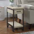 Furniture Of America Mingard Transitional 1 Drawer Side Table