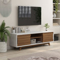 Neva Mid Century White 62 Tv Stand By Foa