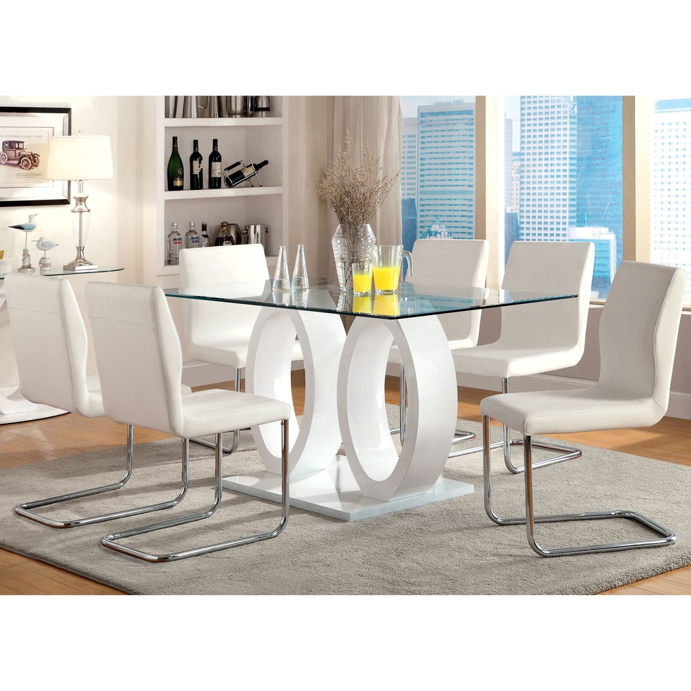 Olgette Contemporary 7 Piece Dining Set By Foa