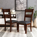 Furniture Of America Katrine Dark Cherry Dining Chair Set Of 2