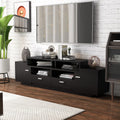 Porch Den Brickell 72 Inch Modern Tiered Tv Stand