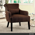 Furniture Of America Romera Contemporary Accent Chair