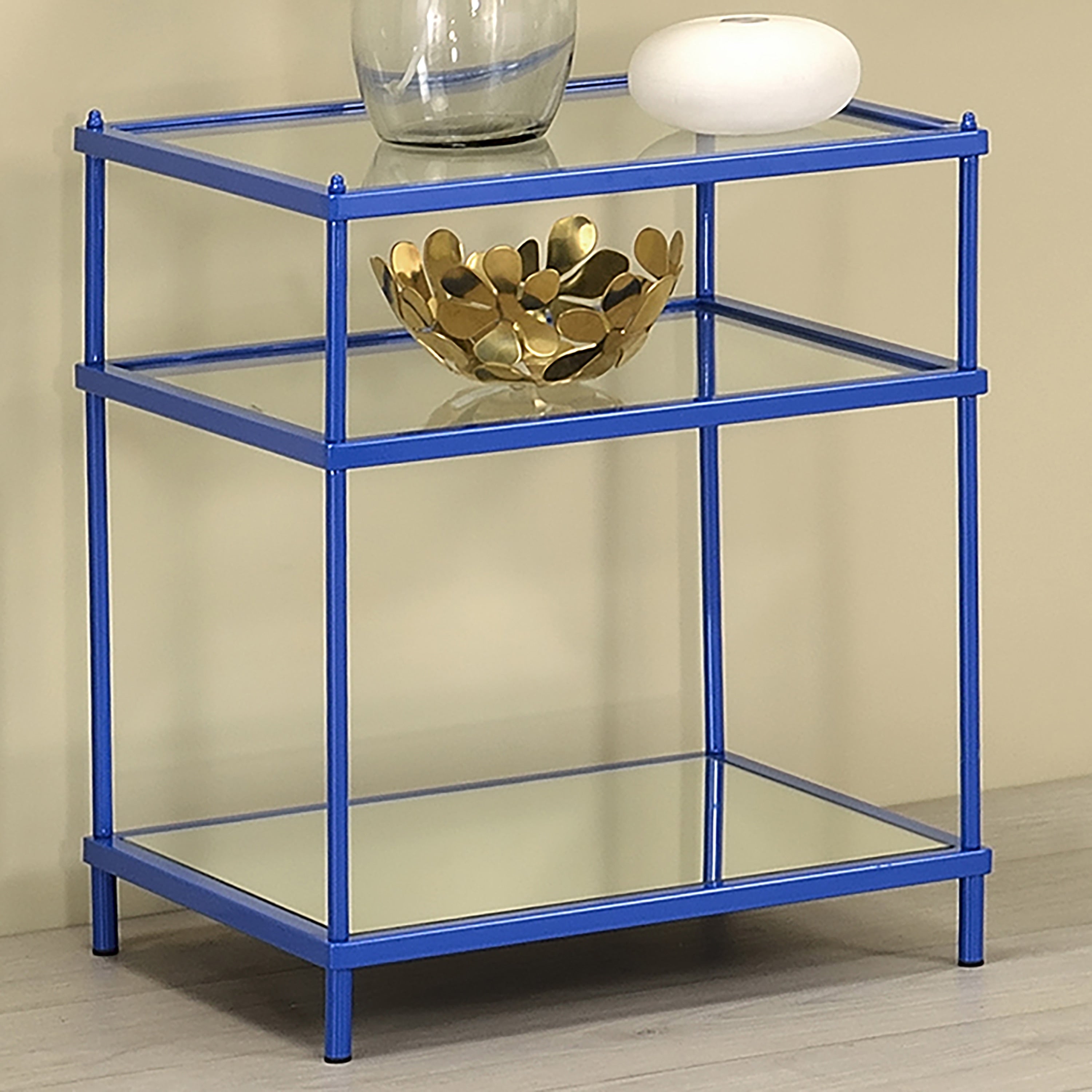 Furniture Of America Scoles Transitional Lower Shelf Side Table