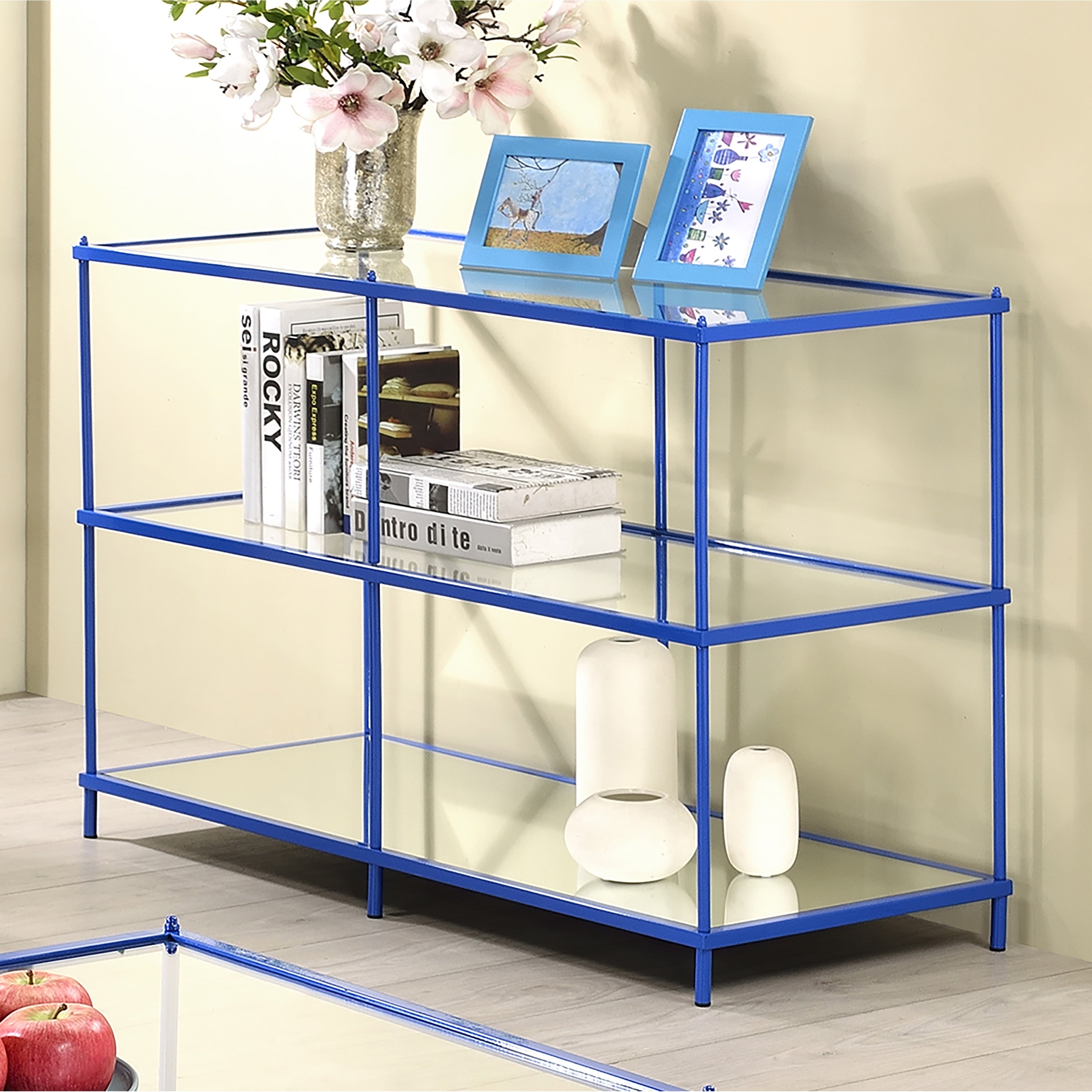 Furniture Of America Scoles Transitional Lower Shelf Sofa Table