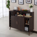 Furniture Of America Norlina Contemporary Wine Rack Buffet