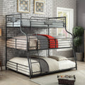 Furniture Of America Parcels Industrial Triple Decker Bunk Bed