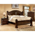 Tasine Traditional Cherry 3 Piece Poster Bedroom Set