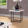 Furniture Of America Tawl Contemporary White Lacquer End Table