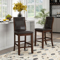 Copper Grove Chapleau Leatherette 25 Inch Counter Height Dining Chairs Set Of 2
